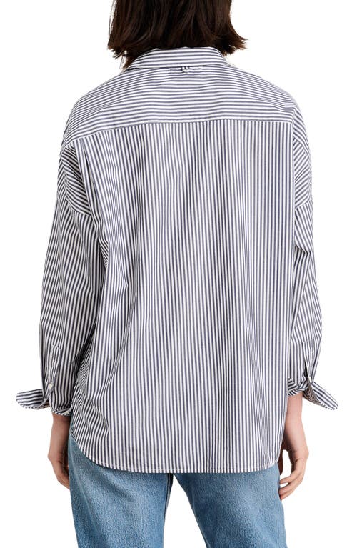 Alex Mill Standard Stripe Cotton Button-up Shirt In Multi