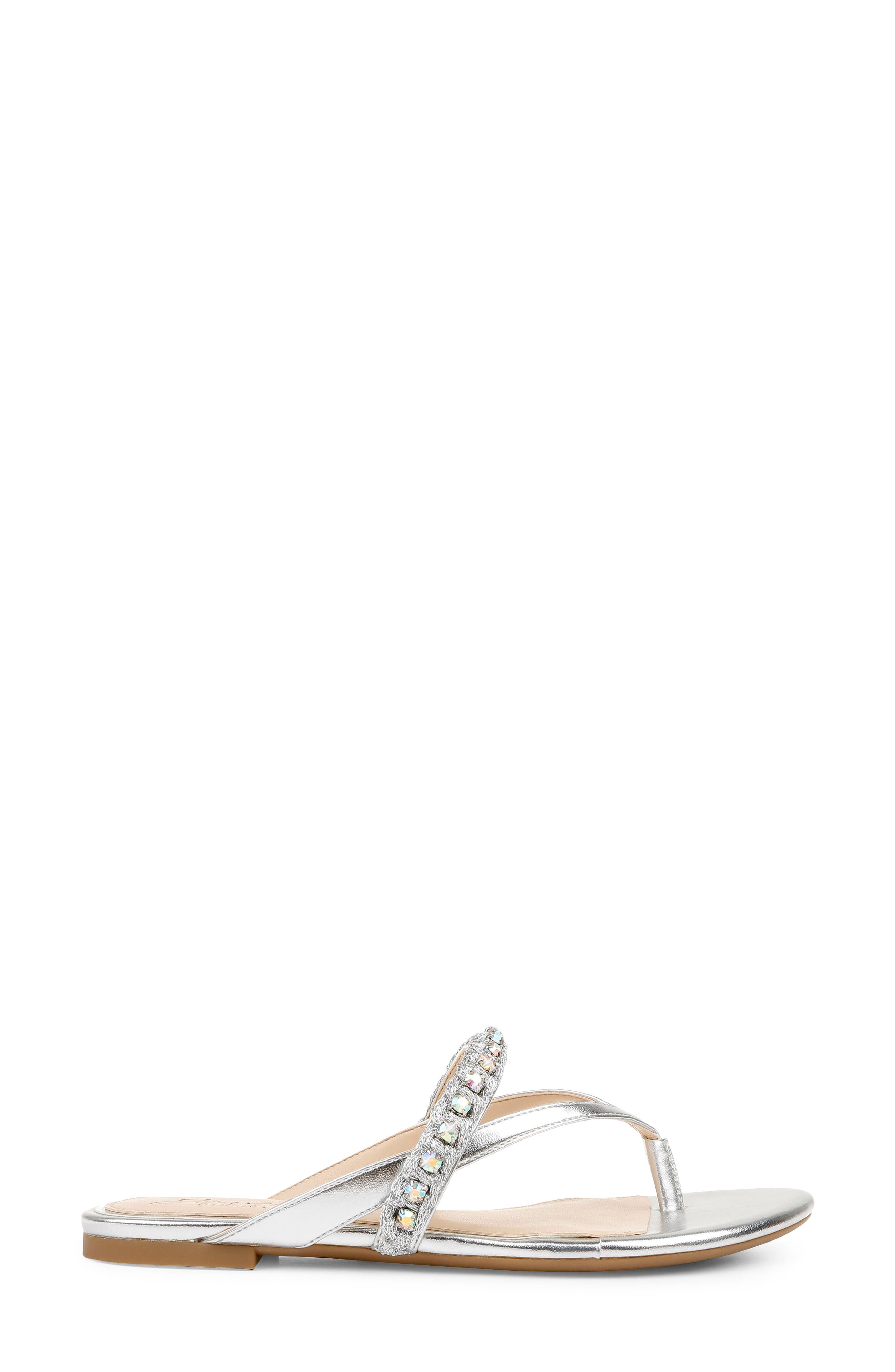 Jewel Badgley Mischka Jewel Badgley Odina Flip Flop, Alternate, color, 