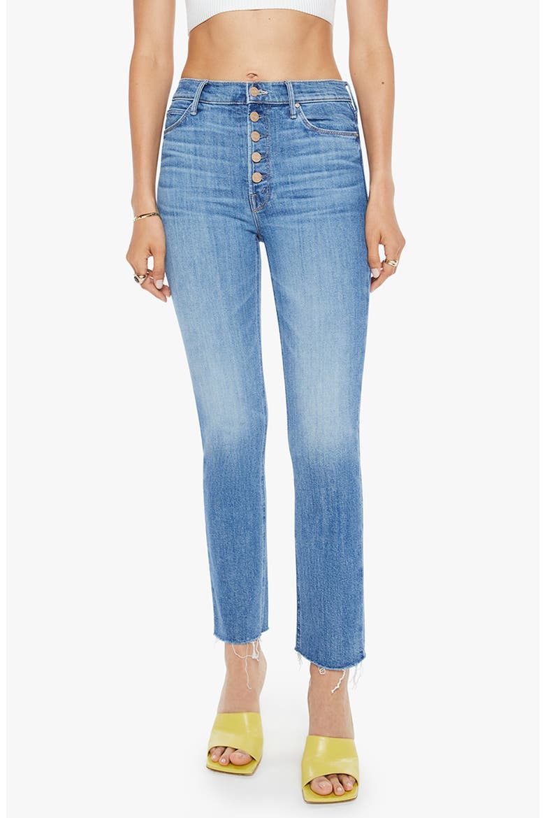 The Pixie Dazzler Fray Hem Ankle Jeans, Main, color, BOOGIE DOWN