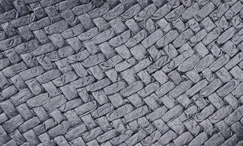 Bailey Adlay Woven Fedora In Navy