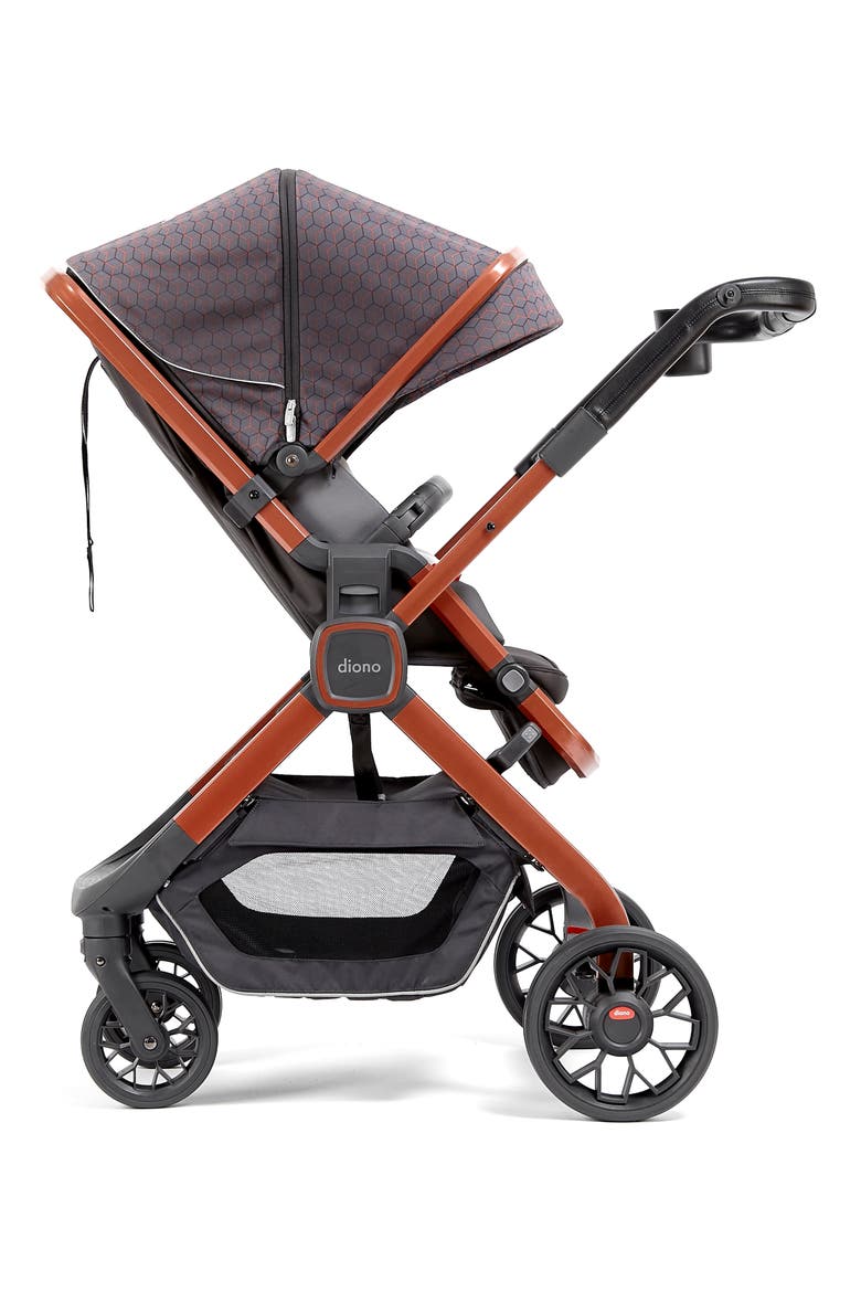 Quantum 2 Folding Stroller, Alternate, color, COPPER HIVE