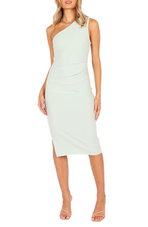 Nadene One-Shoulder Midi Dress