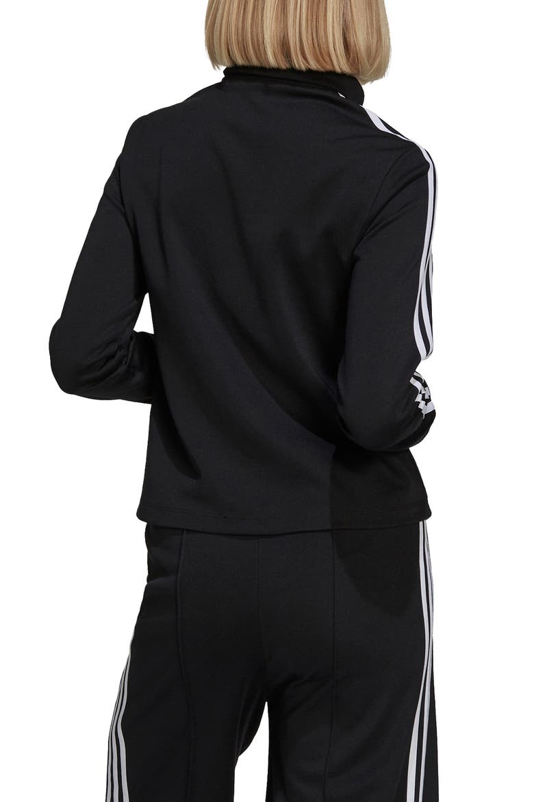 Full Zip Track Jacket, Alternate, color, BLACK