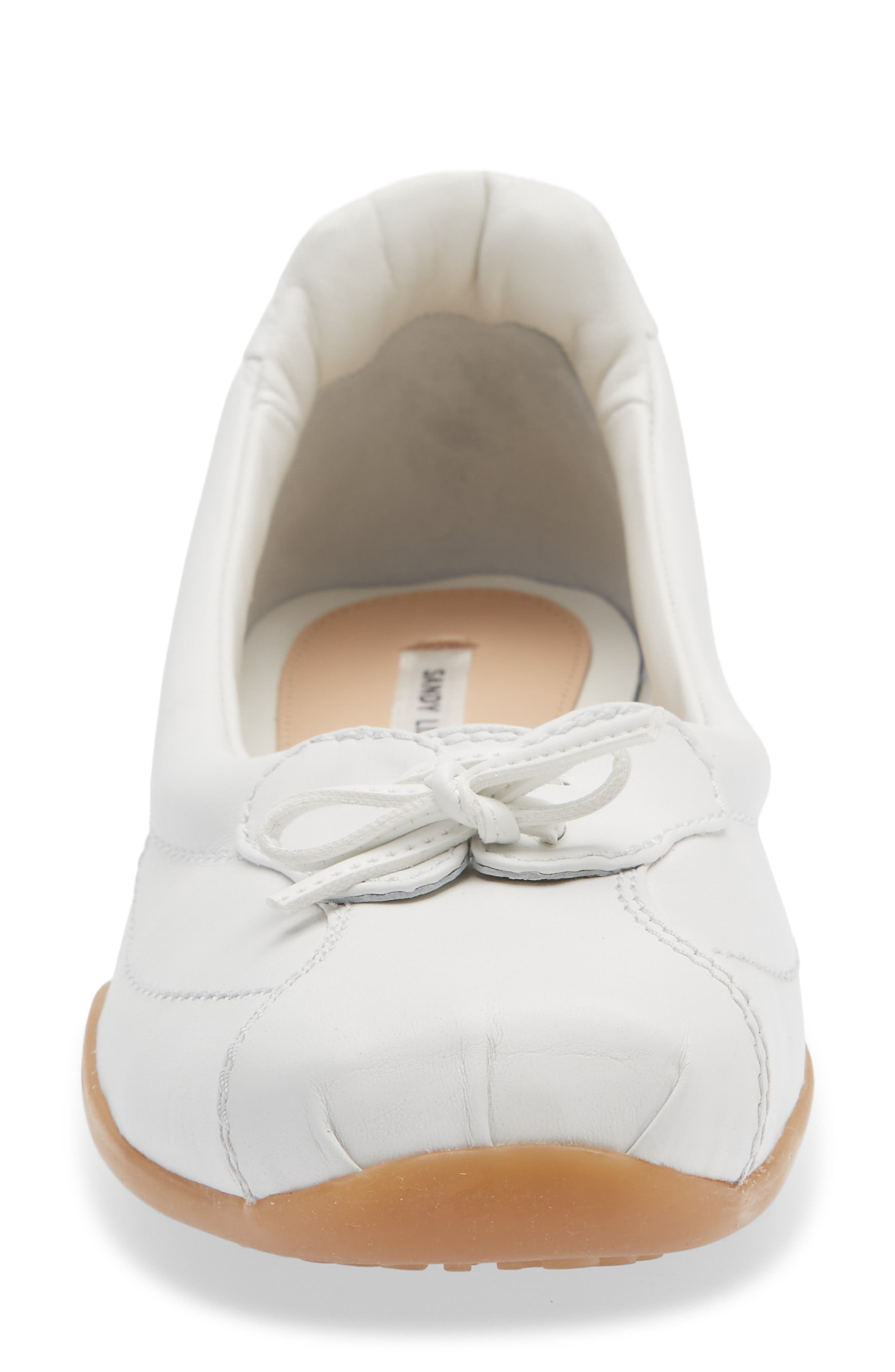 Sandy Liang Ballerina Sneaker, Alternate, color, White