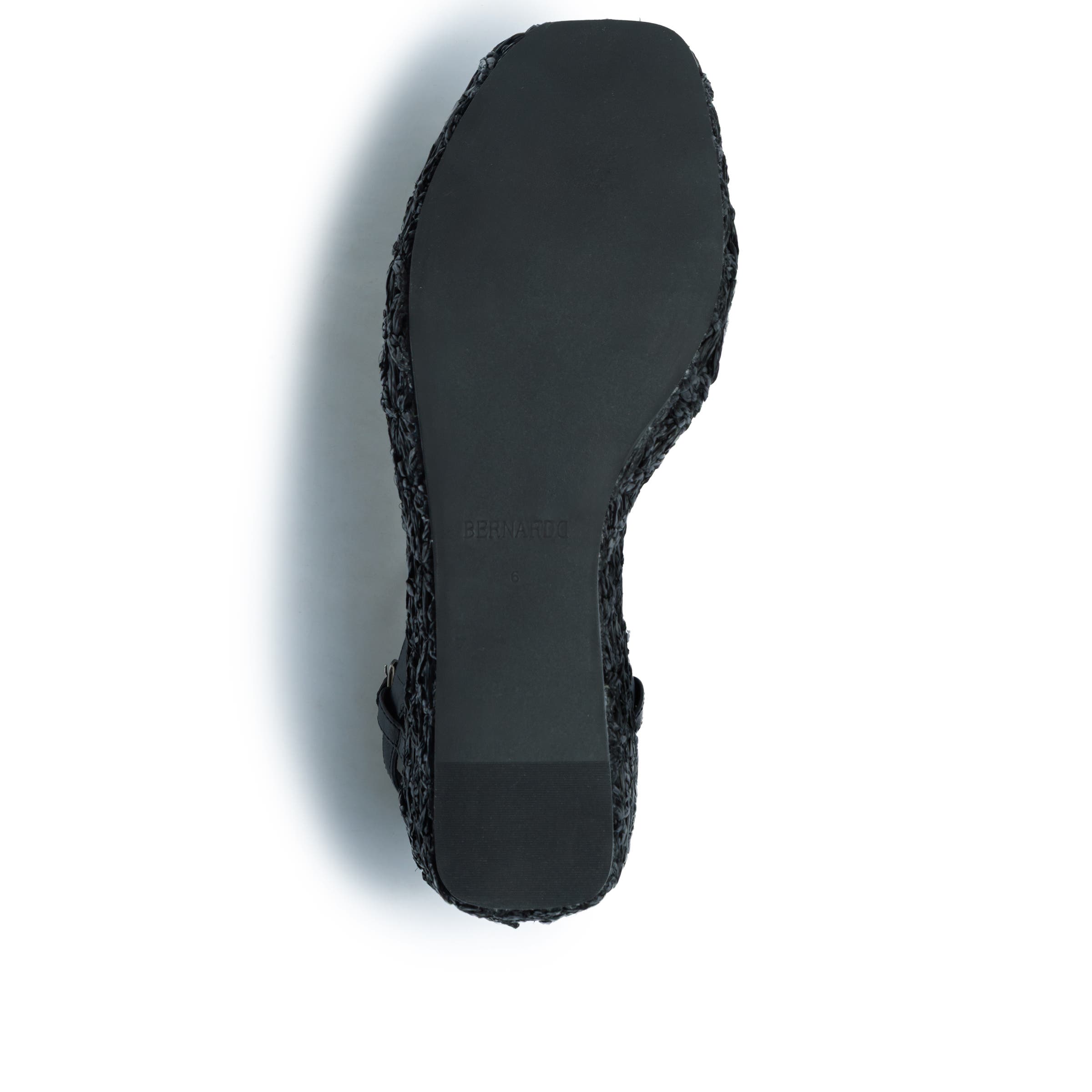 Bernardo Footwear Cario Wedge Sandal, Alternate, color, Black