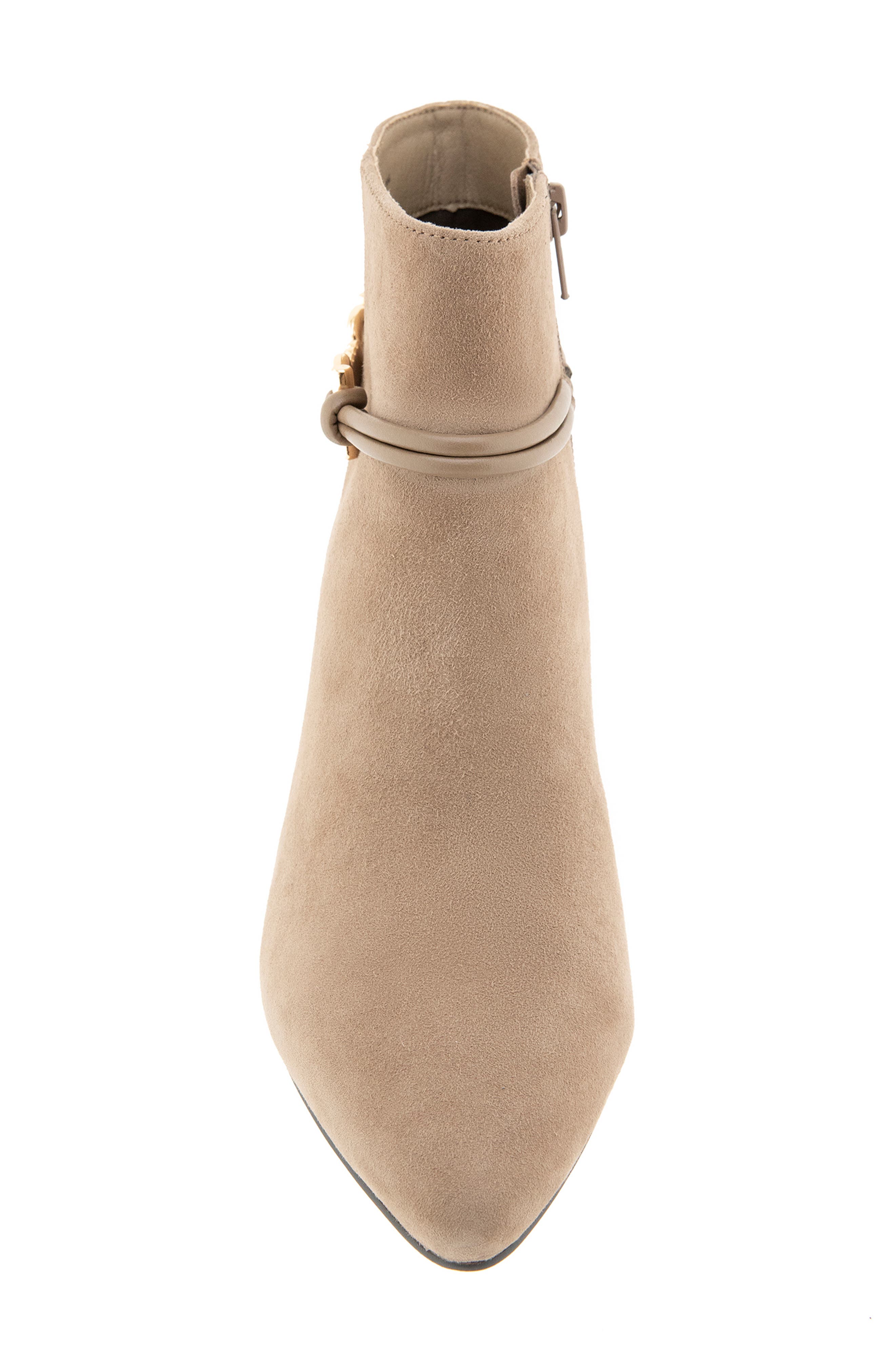 Wrenna Pointed Toe Bootie, Alternate, color, DESERT TAUPE