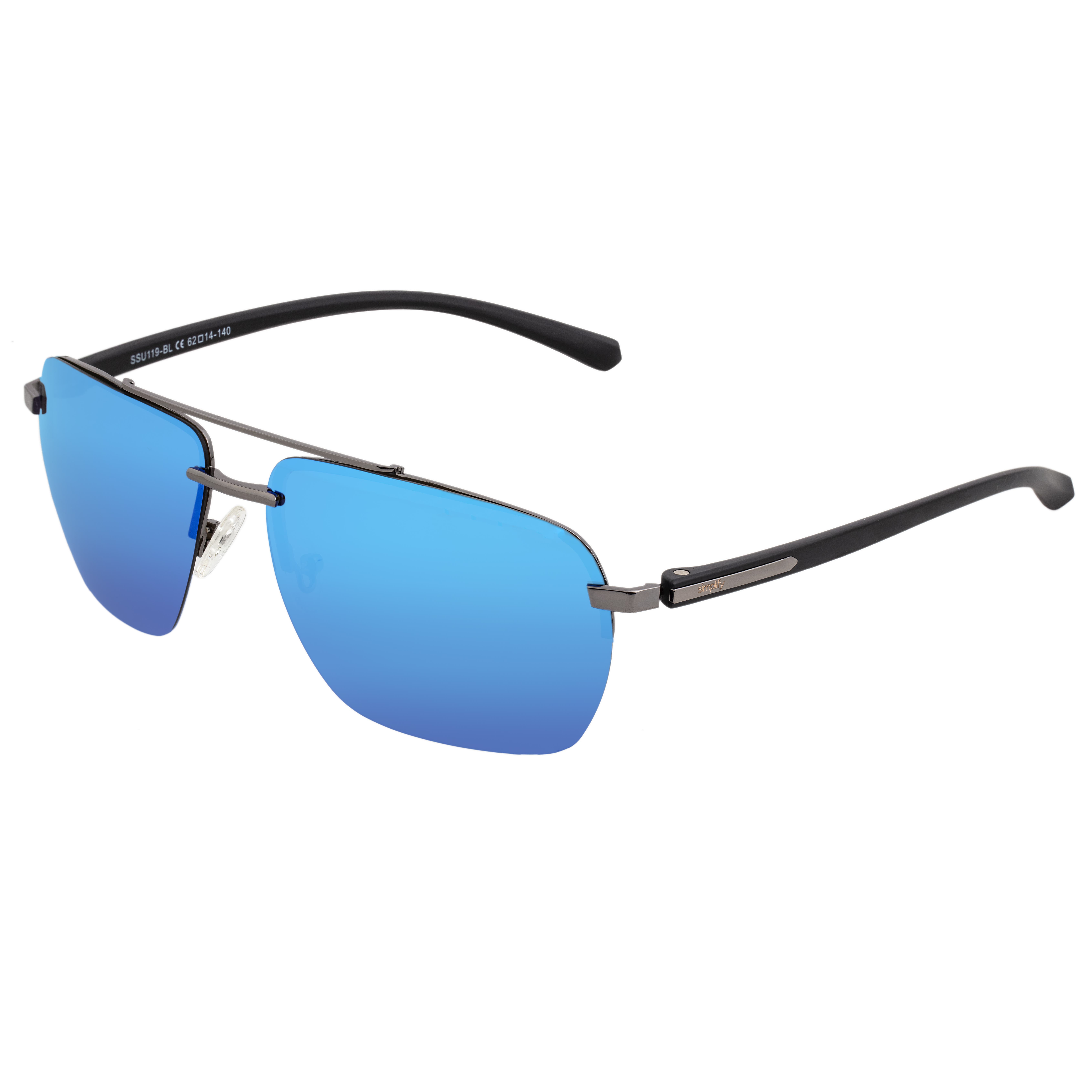 Gunmetal/Blue