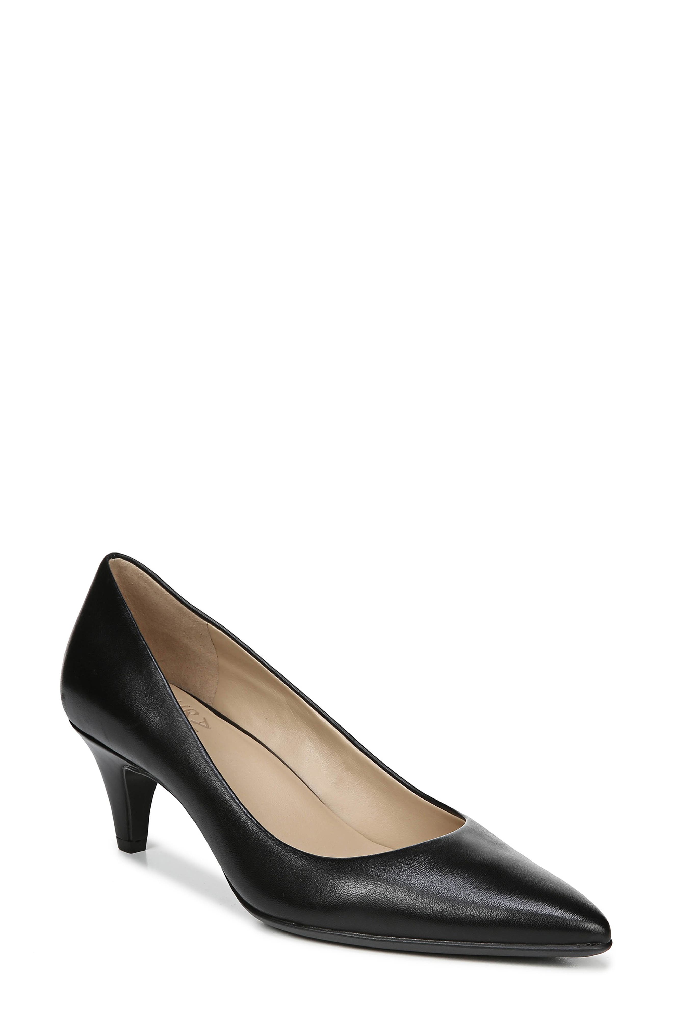 Beverly Pump, Main, color, BLACK LEATHER