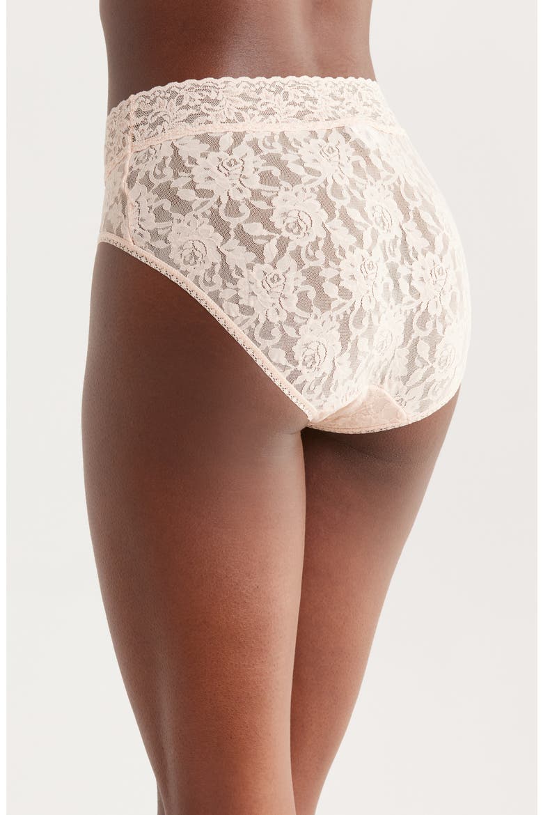Signature Lace French Briefs, Alternate, color, VANILLA