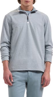 Bugatchi Soft Touch Quarter Zip Pullover