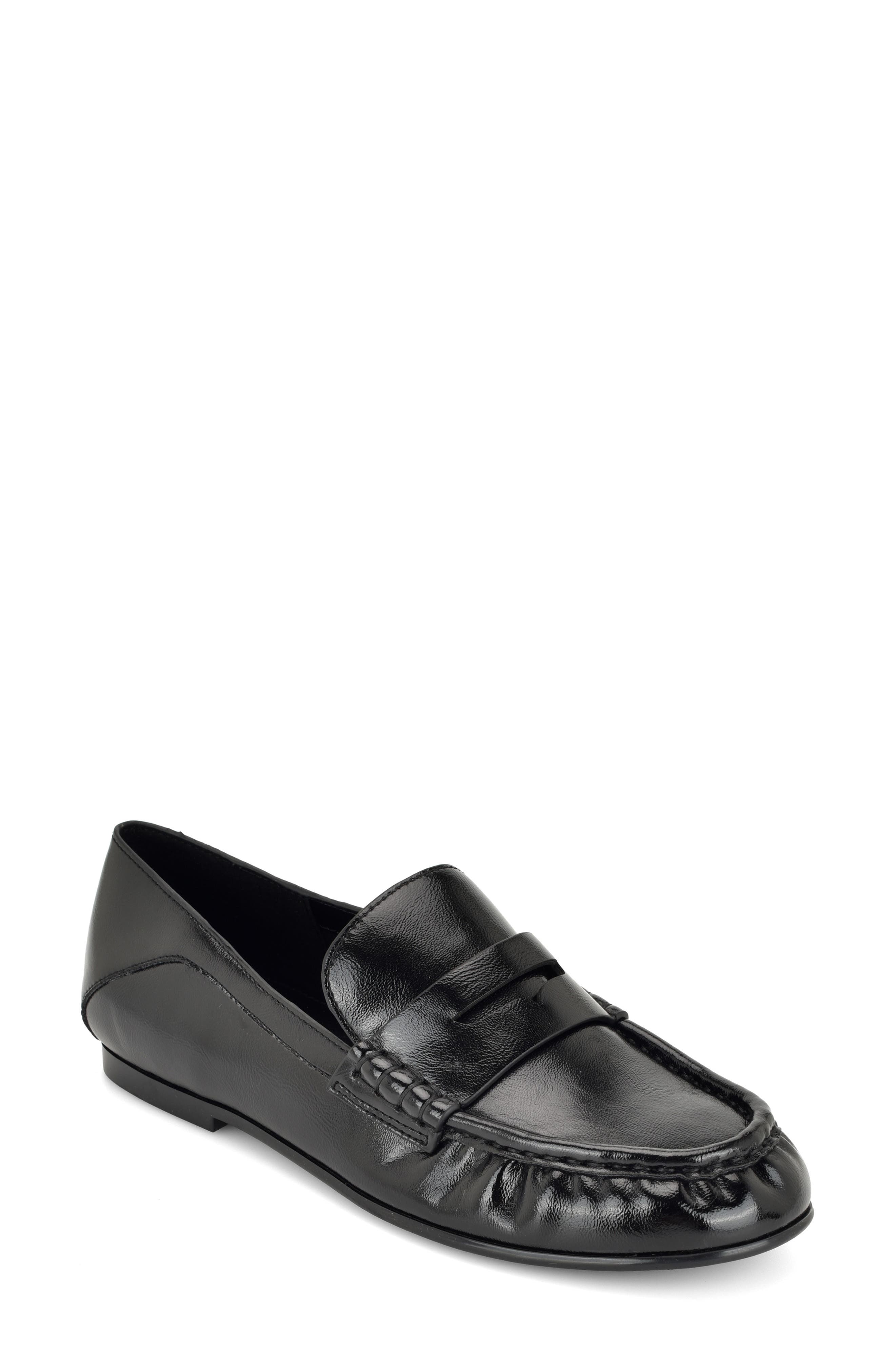 Rasco Penny Loafer, Main, color, BLACK