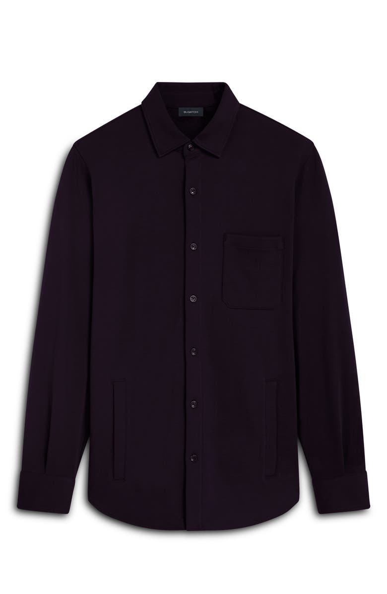 Bugatchi Cotton Shirt Jacket, Alternate, color,