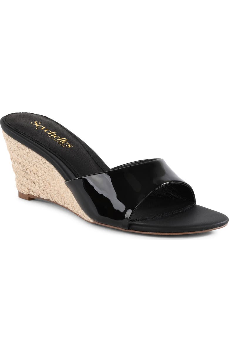 Seychelles Just Like That Wedge Sandal, Main, color, Black