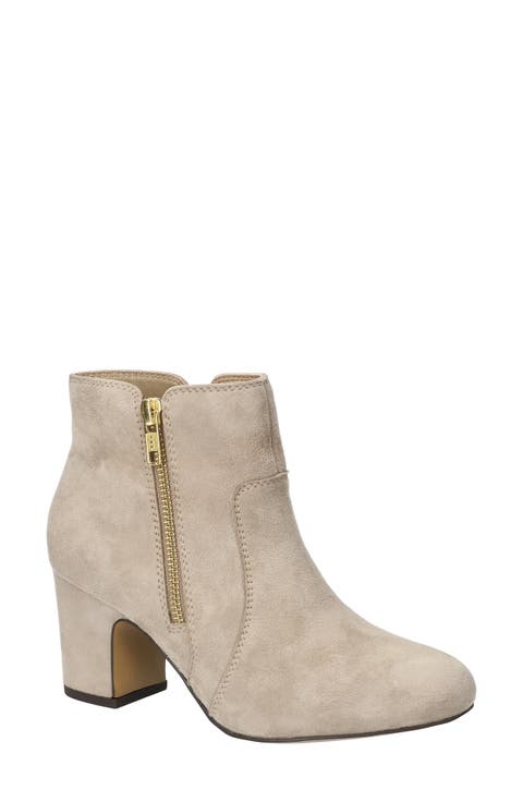 Port Block Heel Bootie