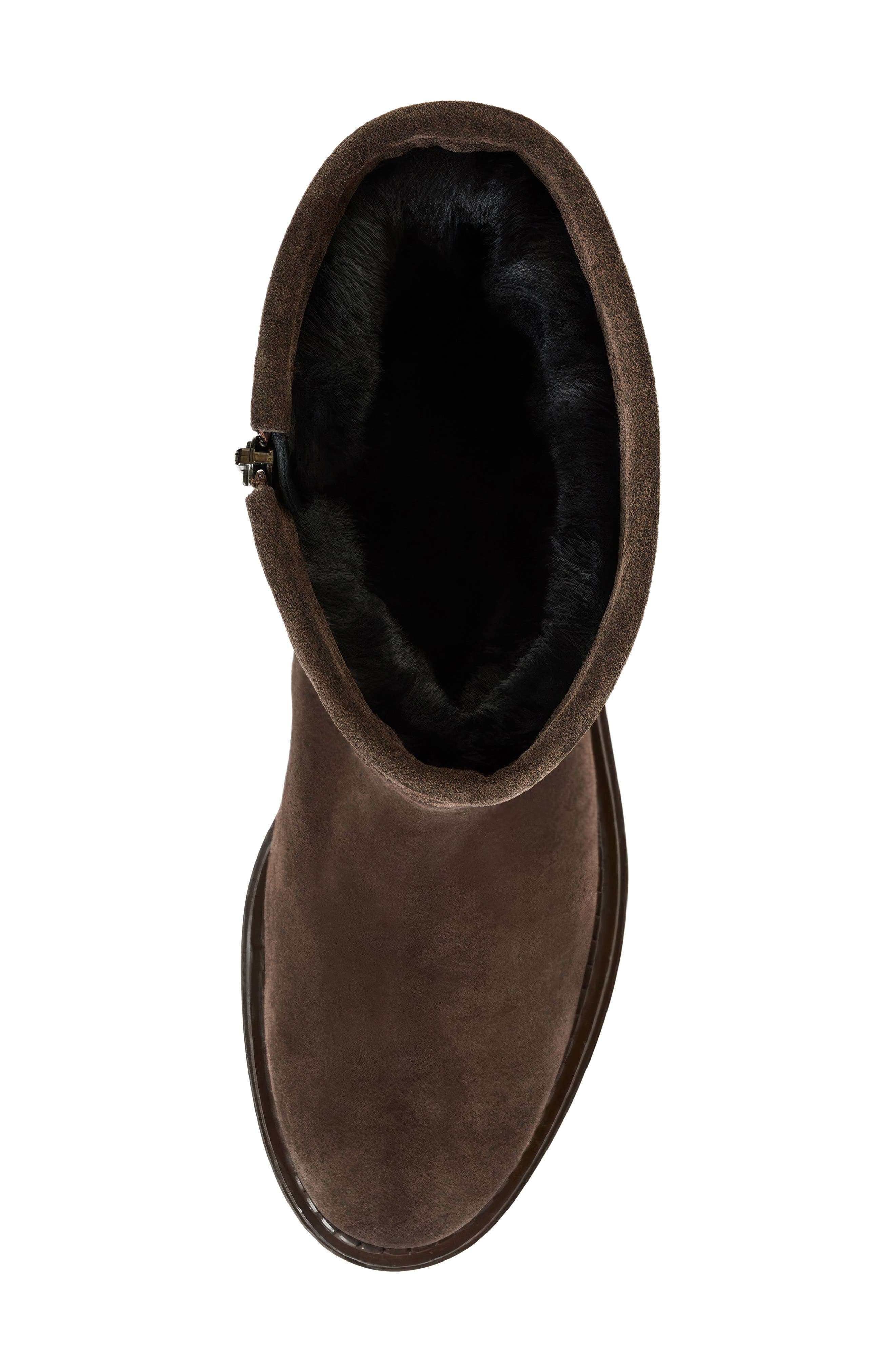 Zema Weatherproof Leather Boot, Alternate, color, ESPRESSO SUEDE