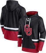 FANATICS Men's Fanatics Branded Black Oklahoma Sooners First Battle Pullover Hoodie