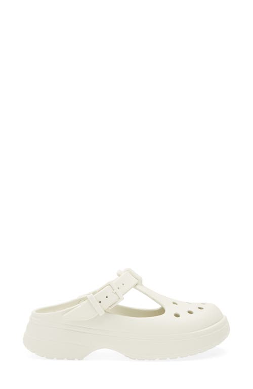 Shop Crocs Gender Inclusive Classic Mary Jane Clog In Linen