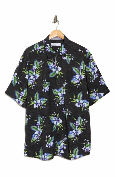 Tommy Bahama Veracruz Cay Floating Blooms Short Sleeve Button-Up Shirt