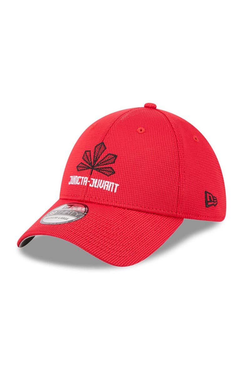 Men's New Era Red Cincinnati Reds City Connect Batting Practice 39THIRTY Flex Hat, Main, color, Red