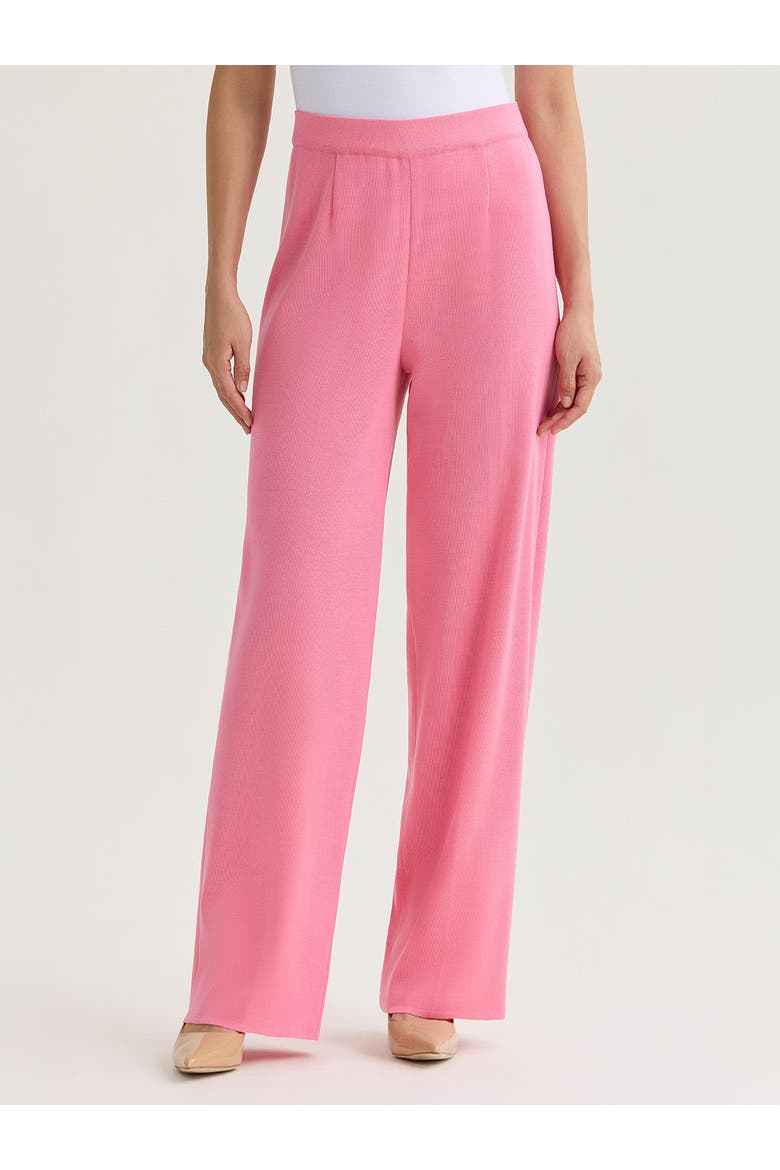 Nancy Wide Leg Mylana Knit Pant, Main, color, Pink