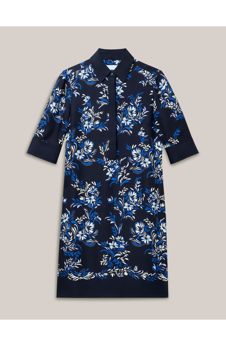 HOBBS LONDON Marciella Dress, Alternate, color, Navy Multi