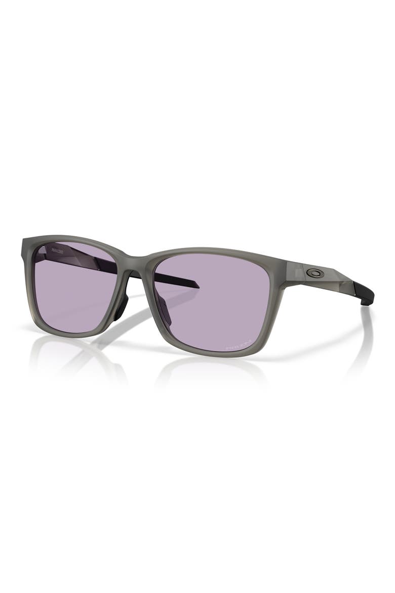 57mm Prizm™ Polarized Square Sunglasses, Alternate, color, SMOKE