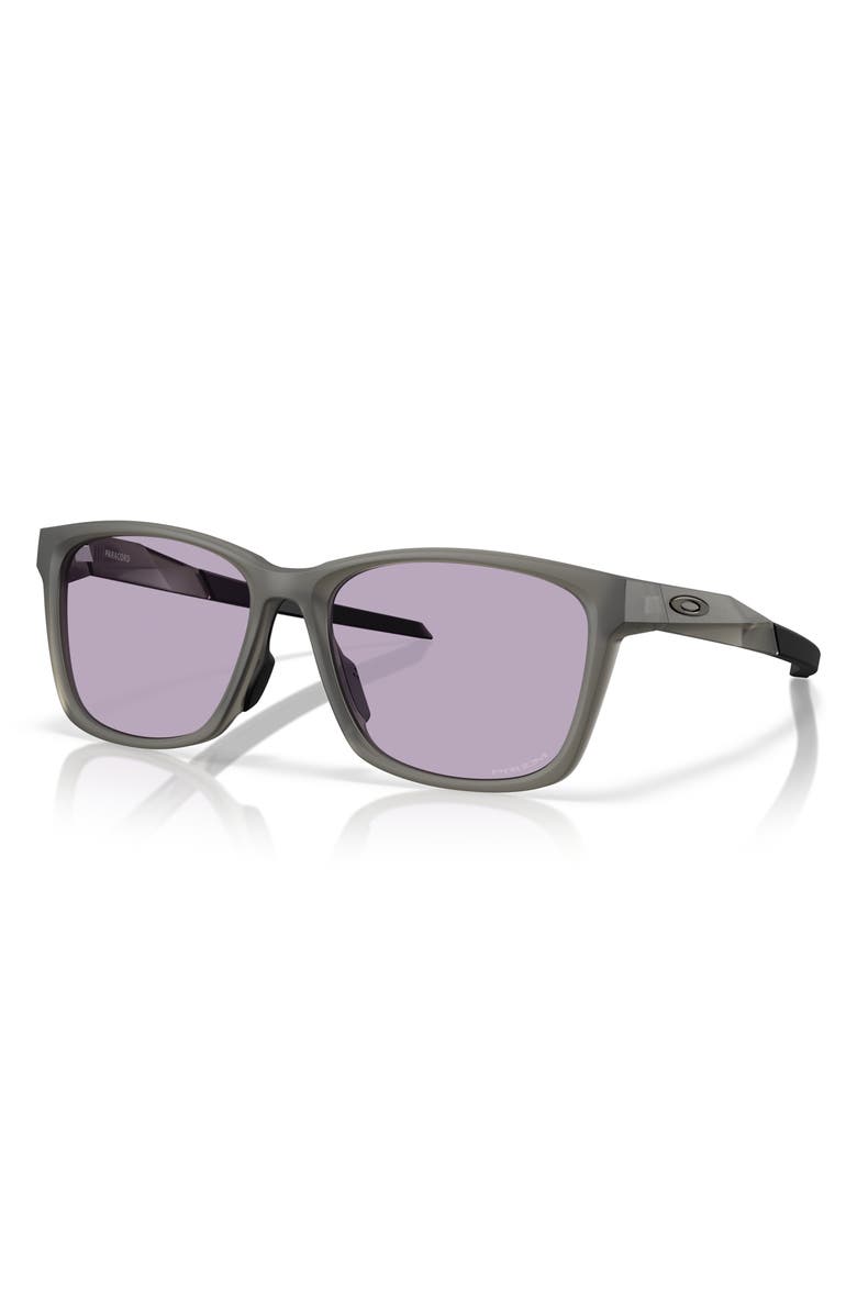 Oakley 57mm Prizm<sup>™</sup> Polarized Square Sunglasses, Alternate, color, Smoke
