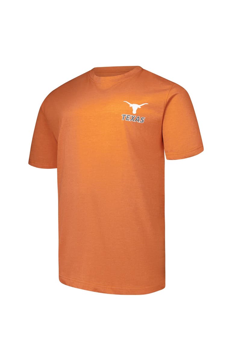 FANATICS Men's Fanatics Texas Orange Texas Longhorns Big & Tall Ideal Faded T-Shirt, Alternate, color, Burnt Orange