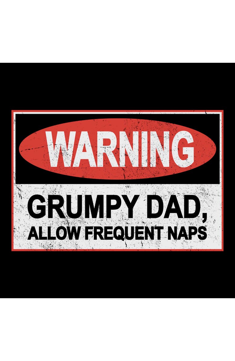 Lost Gods Men's Lost Gods Warning Grumpy Dad Graphic T-Shirt, Alternate, color, Black