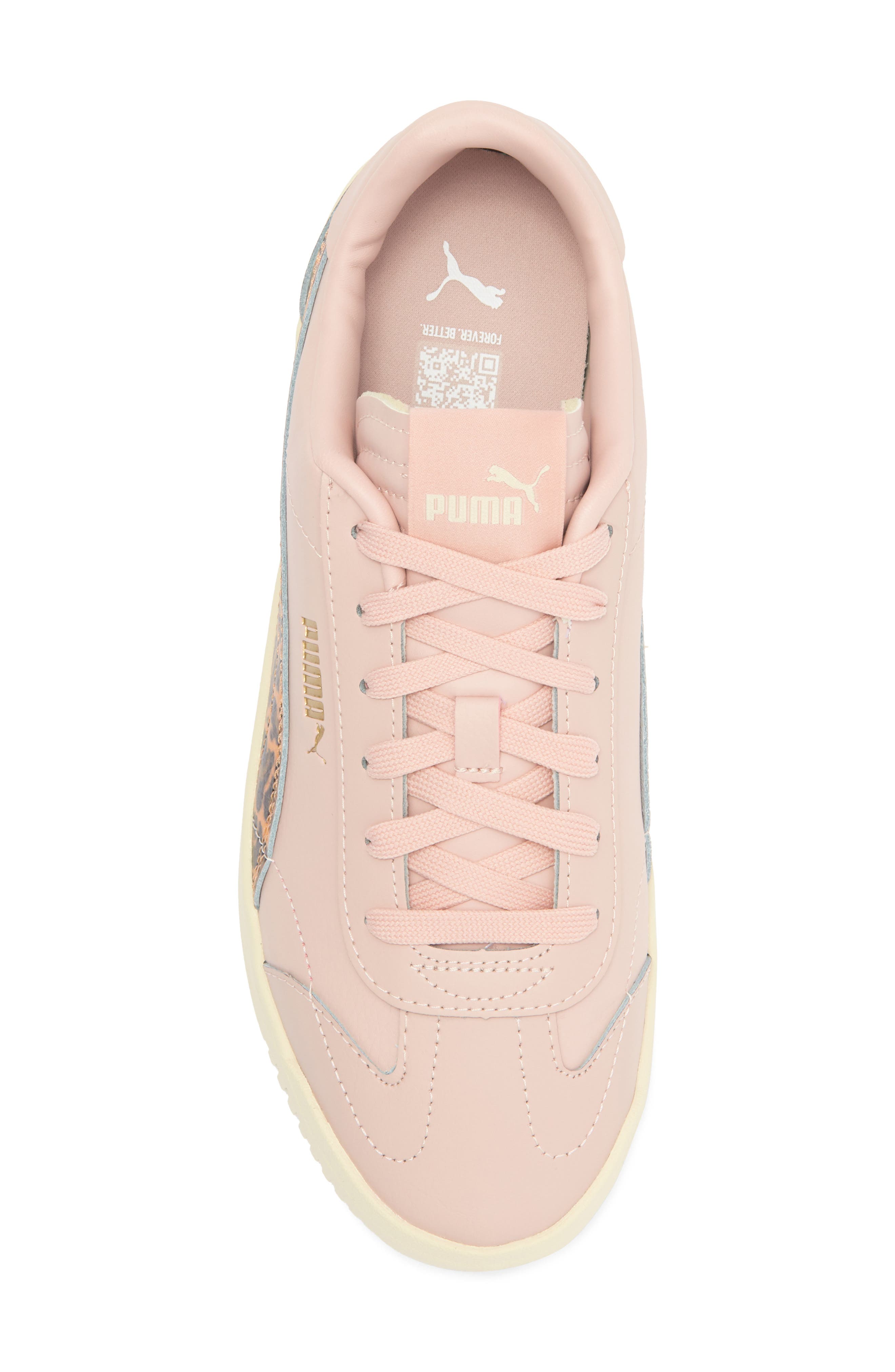 PUMA Club 5v5 Leo Sneaker, Alternate, color, Rose Quartz-Puma Gold