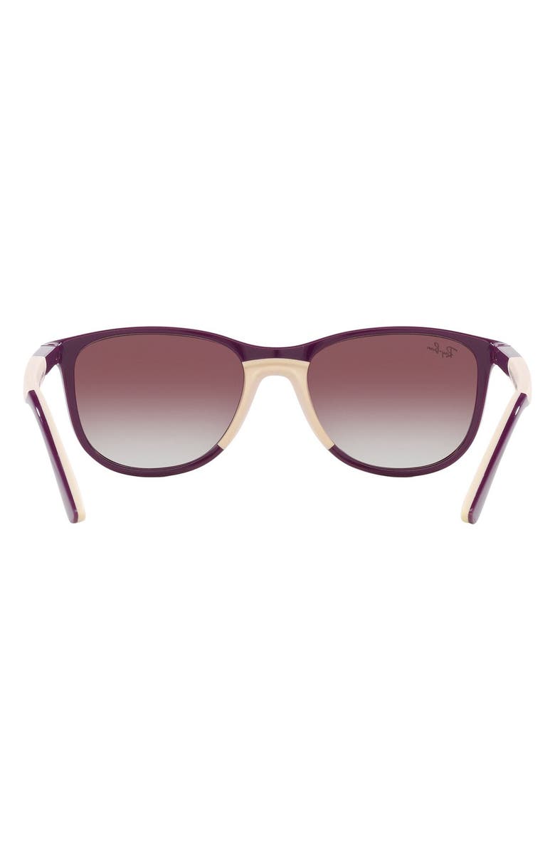 Ray-Ban 49mm Square Sunglasses, Alternate, color, Violet