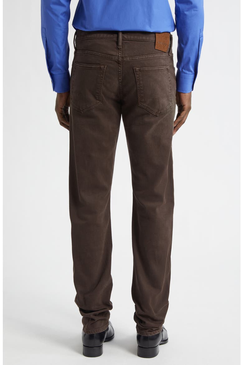 Western Corduroy Straight Leg Jeans, Alternate, color, DARK CHOCOLATE