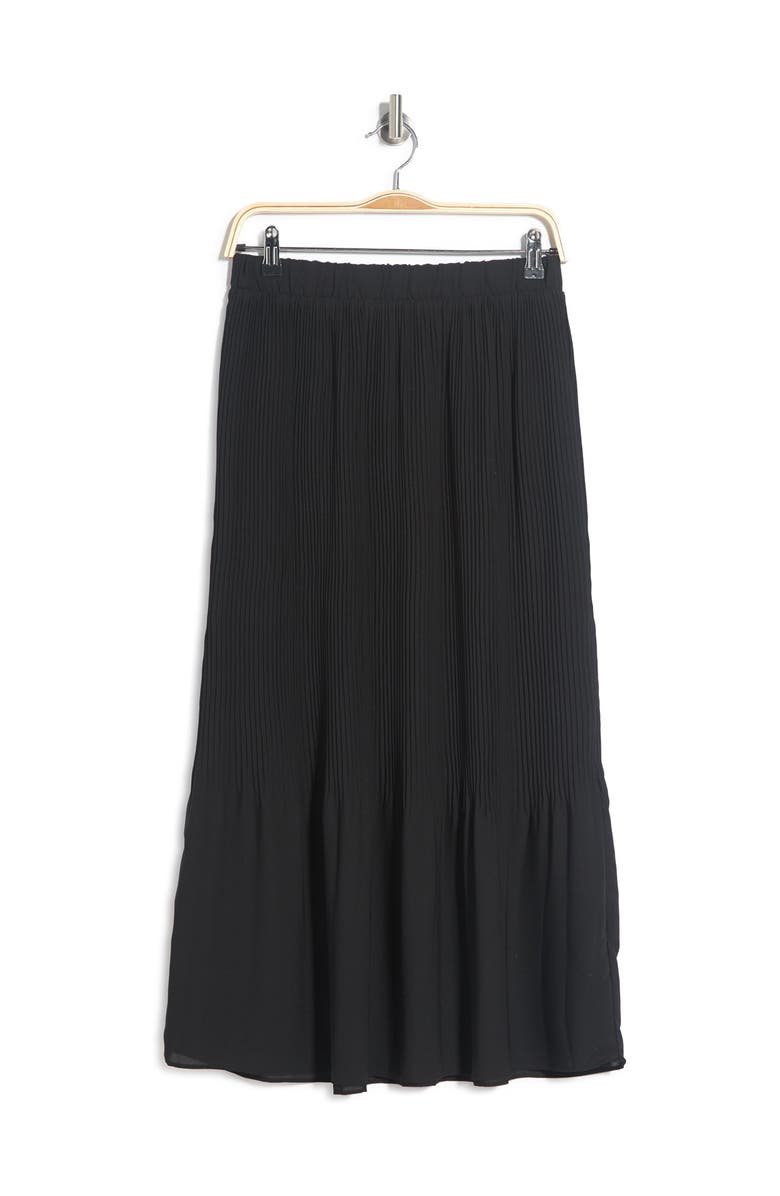Pleione Release Pleat Maxi Skirt, Alternate, color,