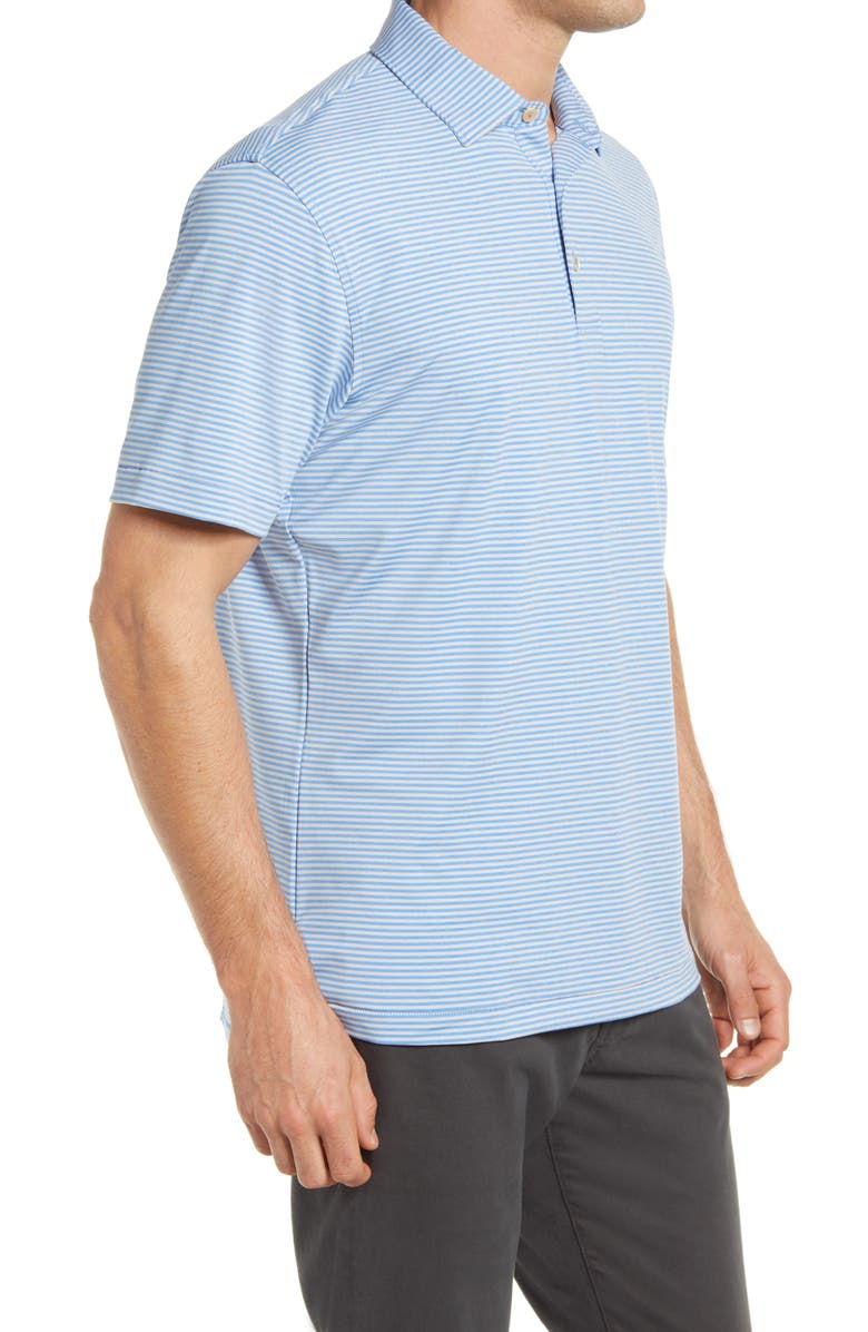 Peter Millar Hales Pinstripe Performance Polo, Alternate, color, 