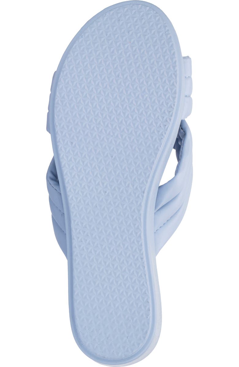 OLIVIA MILLER Emma Puffy Strap Platform Wedge Sandal, Alternate, color,