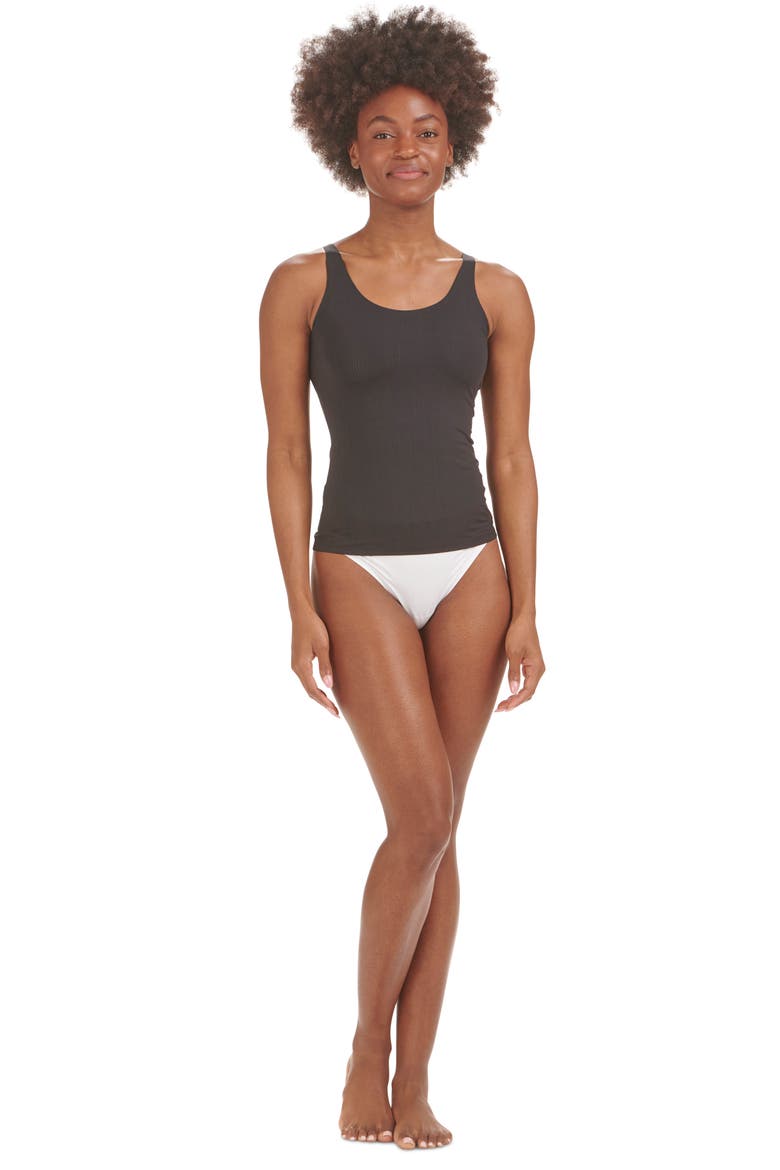 Beauty Tank Top, Alternate, color, BLACK