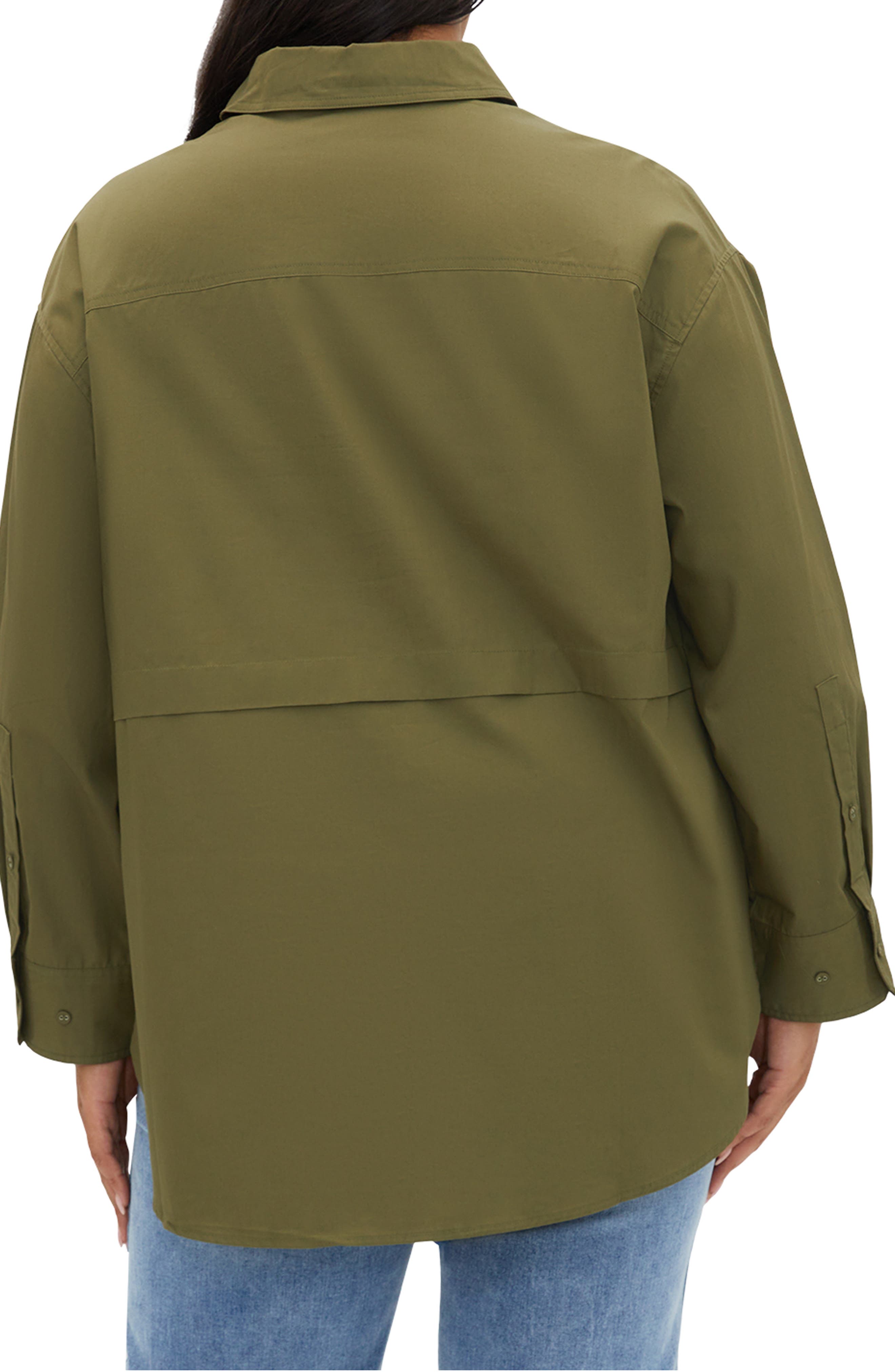 Malani Long Sleeve Cotton Button-Up Shirt - image 2