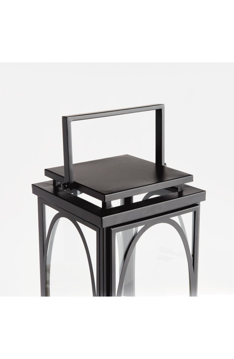 Napa Home & Garden Jace Lantern Candle Holder Large, Alternate, color, Black