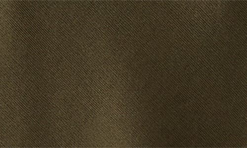 Rabanne Draped Long Sleeve Jersey Minidress In Green