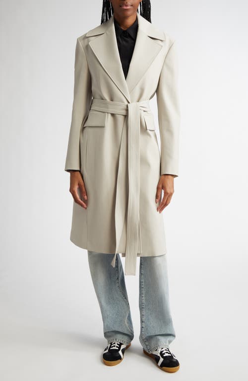 PROENZA SCHOULER PROENZA SCHOULER THEA WOOL BLEND GABARDINE COAT