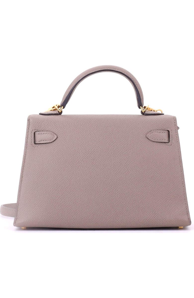 Pre-Owned Hermes Kelly Mini II Bag Grey Epsom with Gold Hardware 20, Alternate, color,