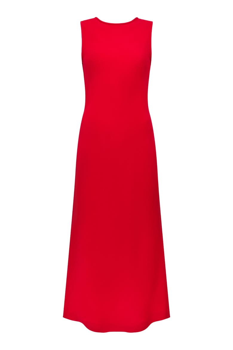 Cowl Back Sheath, Alternate, color, Scarlet