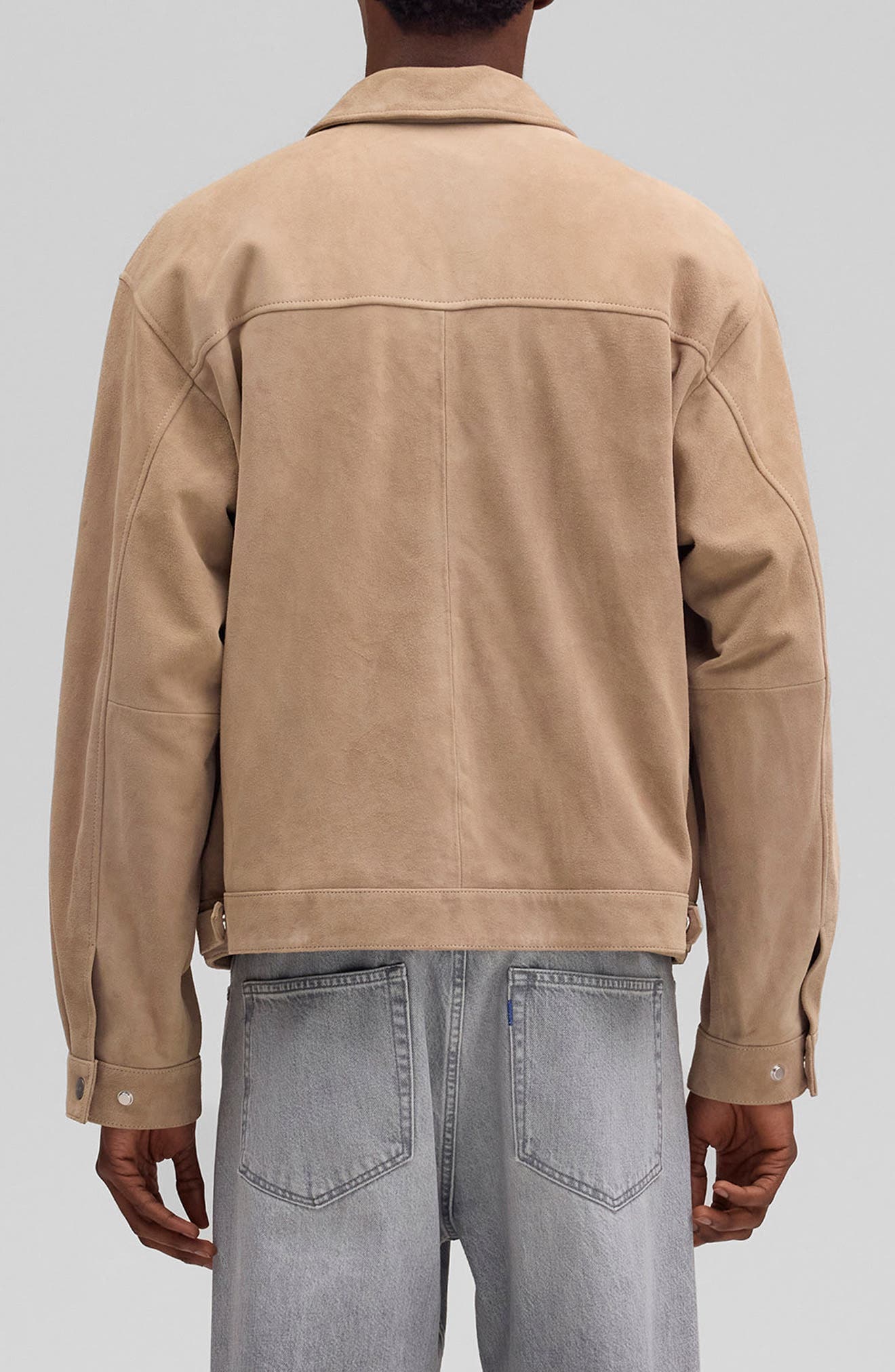 Petrus Goatskin Suede Jacket - image 2