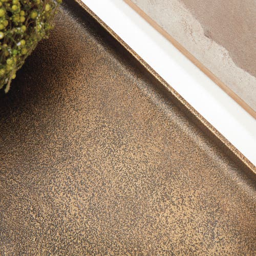 Napa Home & Garden Cabot Raised Rectangular Tray In Brown