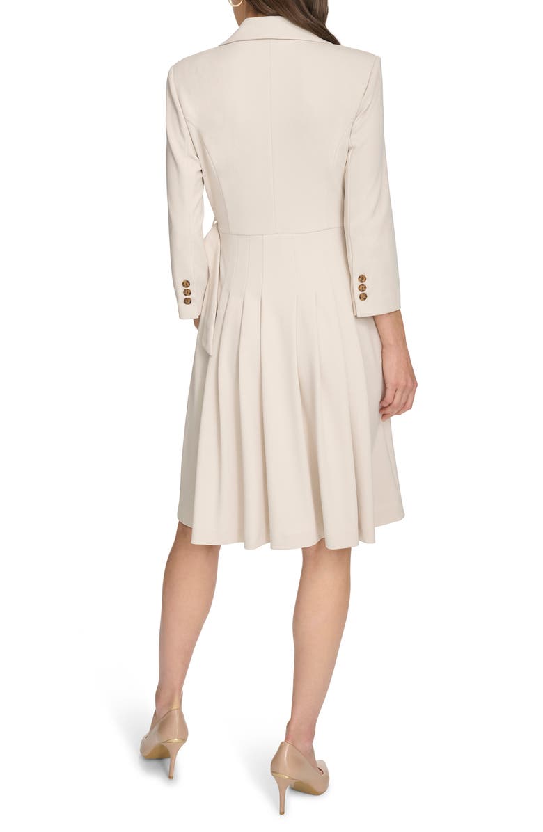 Calvin Klein Buckle Wrap Blazer Dress, Alternate, color,