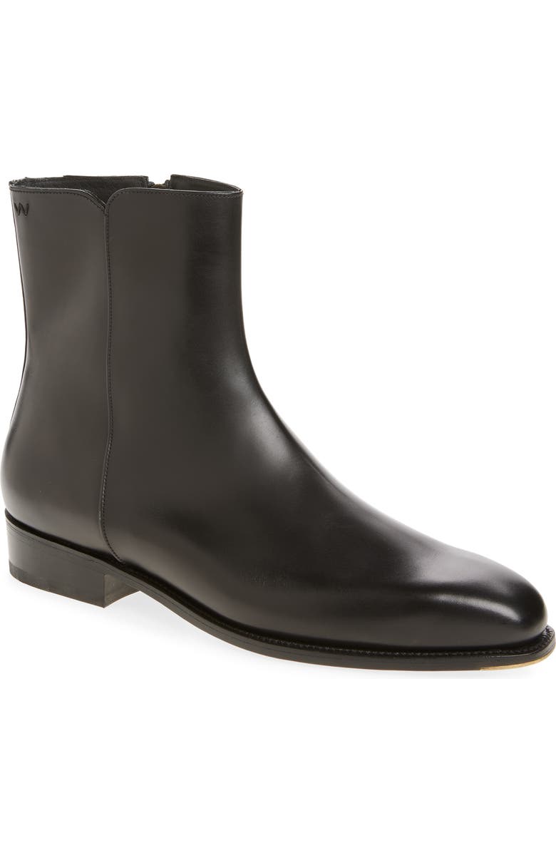 JM WESTON Fusain Boot, Main, color, Black Boxcalf