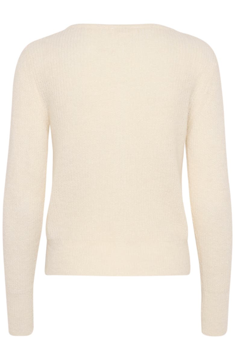 Soaked in Luxury Sltuesday Slim Fit Button Cardigan, Alternate, color, Whisper White