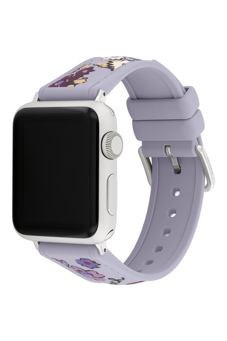 20mm Apple Watch® Watchband, Alternate, color, PURPLE