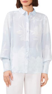 Halogen® Solid Button-Up Shirt