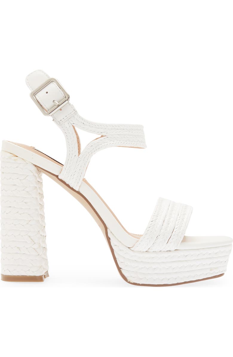 Steve Madden Lombardo Jute Platform Sandal, Alternate, color,
